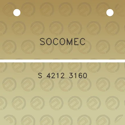 socomec-s-4212-3160