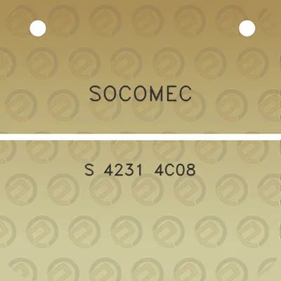 socomec-s-4231-4c08