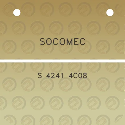 socomec-s-4241-4c08