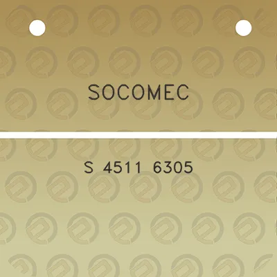 socomec-s-4511-6305