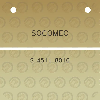 socomec-s-4511-8010