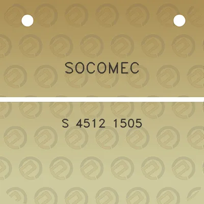 socomec-s-4512-1505