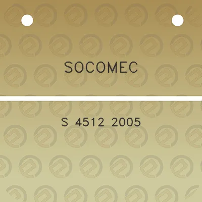 socomec-s-4512-2005