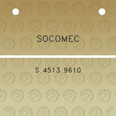 socomec-s-4513-9610