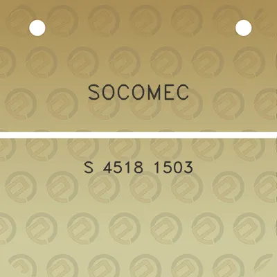 socomec-s-4518-1503