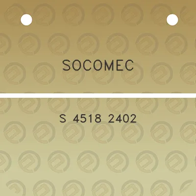 socomec-s-4518-2402