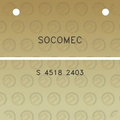 socomec-s-4518-2403