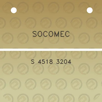 socomec-s-4518-3204