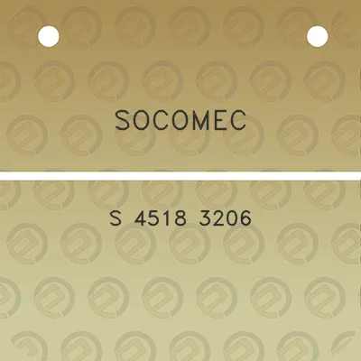 socomec-s-4518-3206