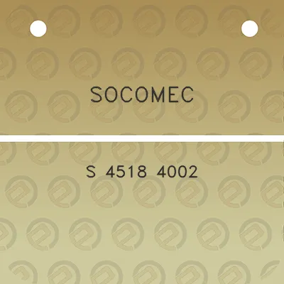 socomec-s-4518-4002