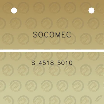 socomec-s-4518-5010