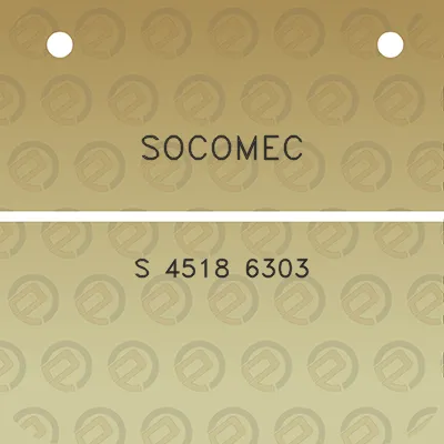 socomec-s-4518-6303