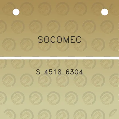 socomec-s-4518-6304