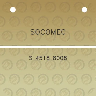 socomec-s-4518-8008