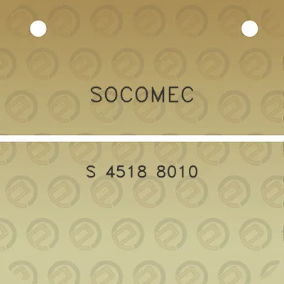 socomec-s-4518-8010