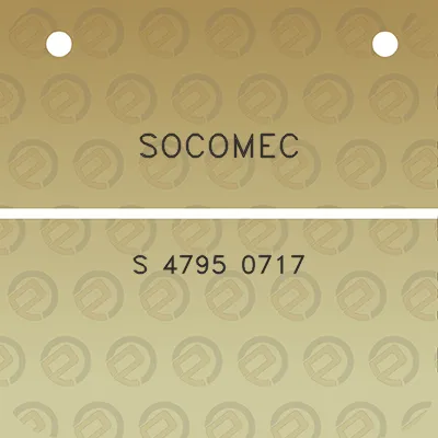 socomec-s-4795-0717