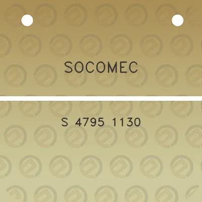 socomec-s-4795-1130