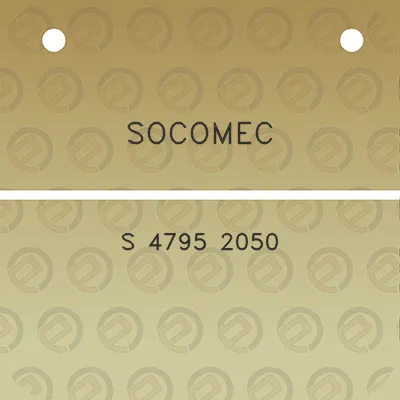 socomec-s-4795-2050