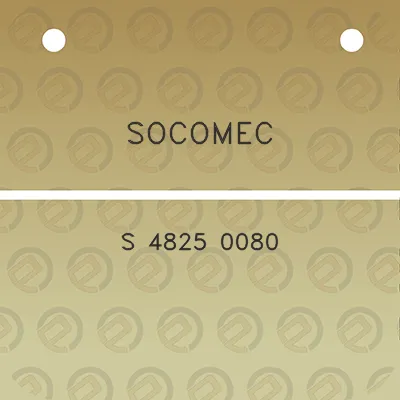 socomec-s-4825-0080