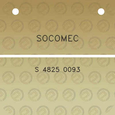 socomec-s-4825-0093