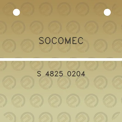 socomec-s-4825-0204