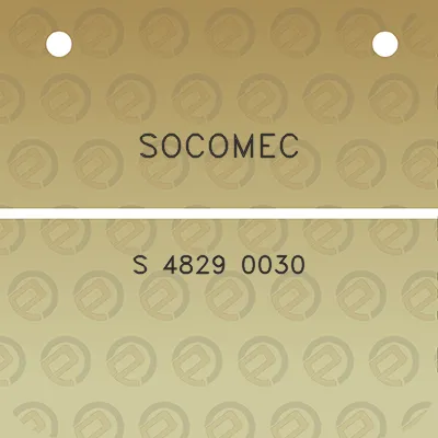 socomec-s-4829-0030