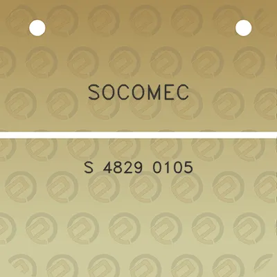 socomec-s-4829-0105