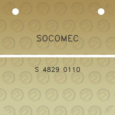 socomec-s-4829-0110