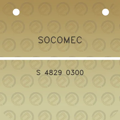 socomec-s-4829-0300