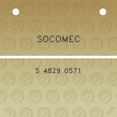 socomec-s-4829-0571