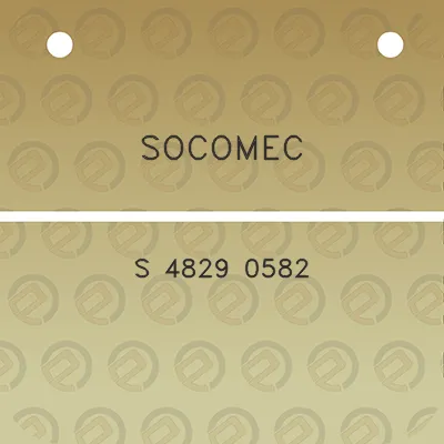 socomec-s-4829-0582