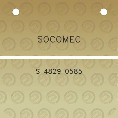 socomec-s-4829-0585