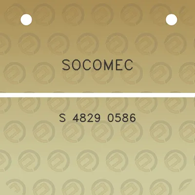 socomec-s-4829-0586