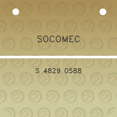 socomec-s-4829-0588