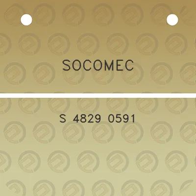 socomec-s-4829-0591