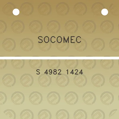 socomec-s-4982-1424