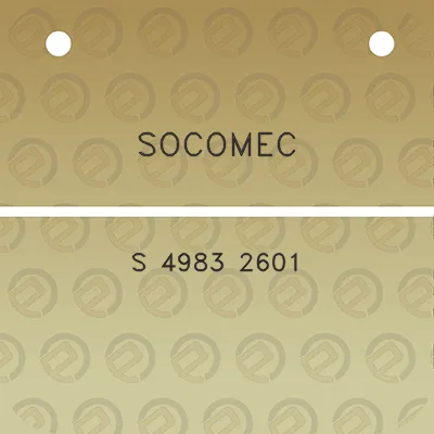 socomec-s-4983-2601