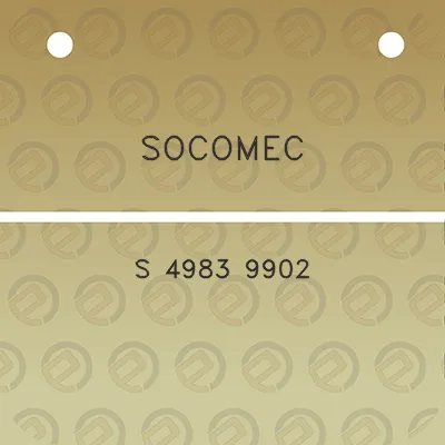 socomec-s-4983-9902