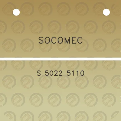 socomec-s-5022-5110