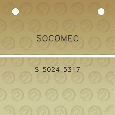 socomec-s-5024-5317