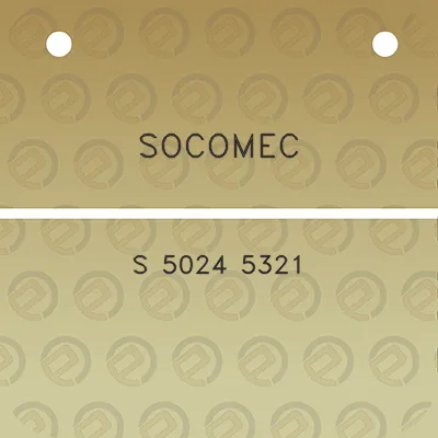 socomec-s-5024-5321