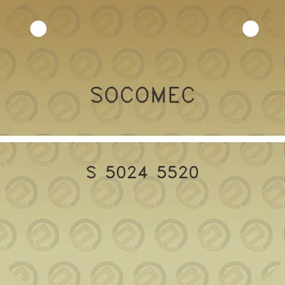 socomec-s-5024-5520