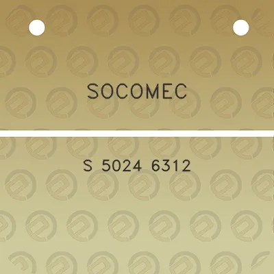 socomec-s-5024-6312