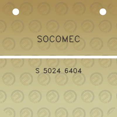 socomec-s-5024-6404