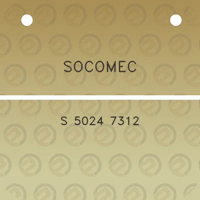 socomec-s-5024-7312