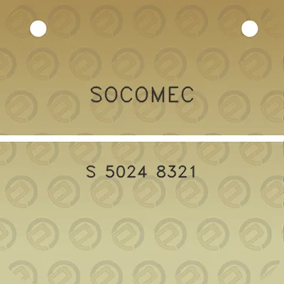 socomec-s-5024-8321