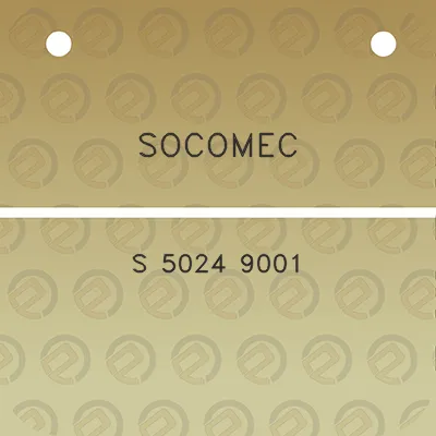 socomec-s-5024-9001