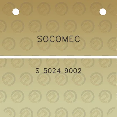 socomec-s-5024-9002