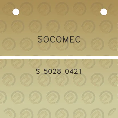 socomec-s-5028-0421