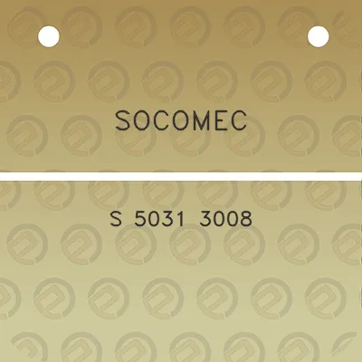 socomec-s-5031-3008